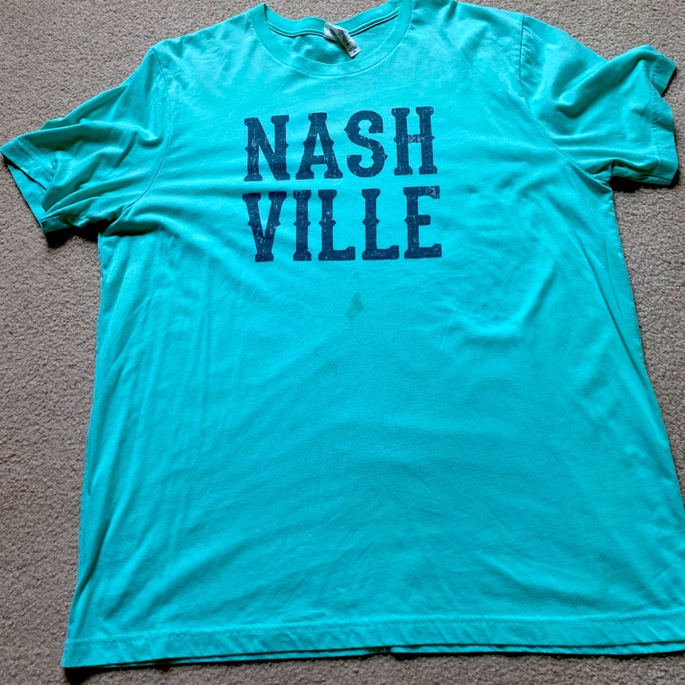 Nashville Graphic T-Shirt - Blue